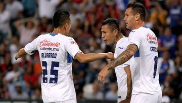 Cruz Azul venci&oacute; al Atlas en la Jornada 10 del Clausura 2019