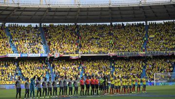 Colombia, con aforo del 100% para juego ante Paraguay