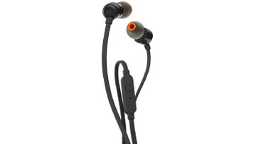 Auriculares in ear con cable JBL T110 de color negro