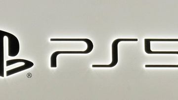 Tokyo (Japan), 12/11/2020.- The logo of the new Sony PlayStation 5 (PS5) console is seen at a discount chain store in Tokyo, Japan, 12 November 2020. Sony Interactive Entertainment Inc. launched its new home video game console PlayStation 5 on 12 November