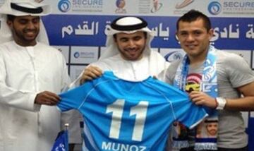 Carlos Muñoz brilló en el cuadro albo con sus goles y eso lo llevó hasta Emiratos Árabes. El Baniyas pagó 4,4 millones de dólares.
