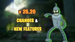 Fortnite Update V25.20: Futurama outfits, new quests, and more