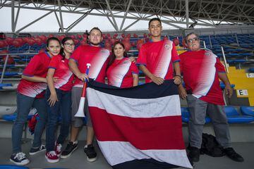 La pasión y el color del Costa Rica vs México en imágenes