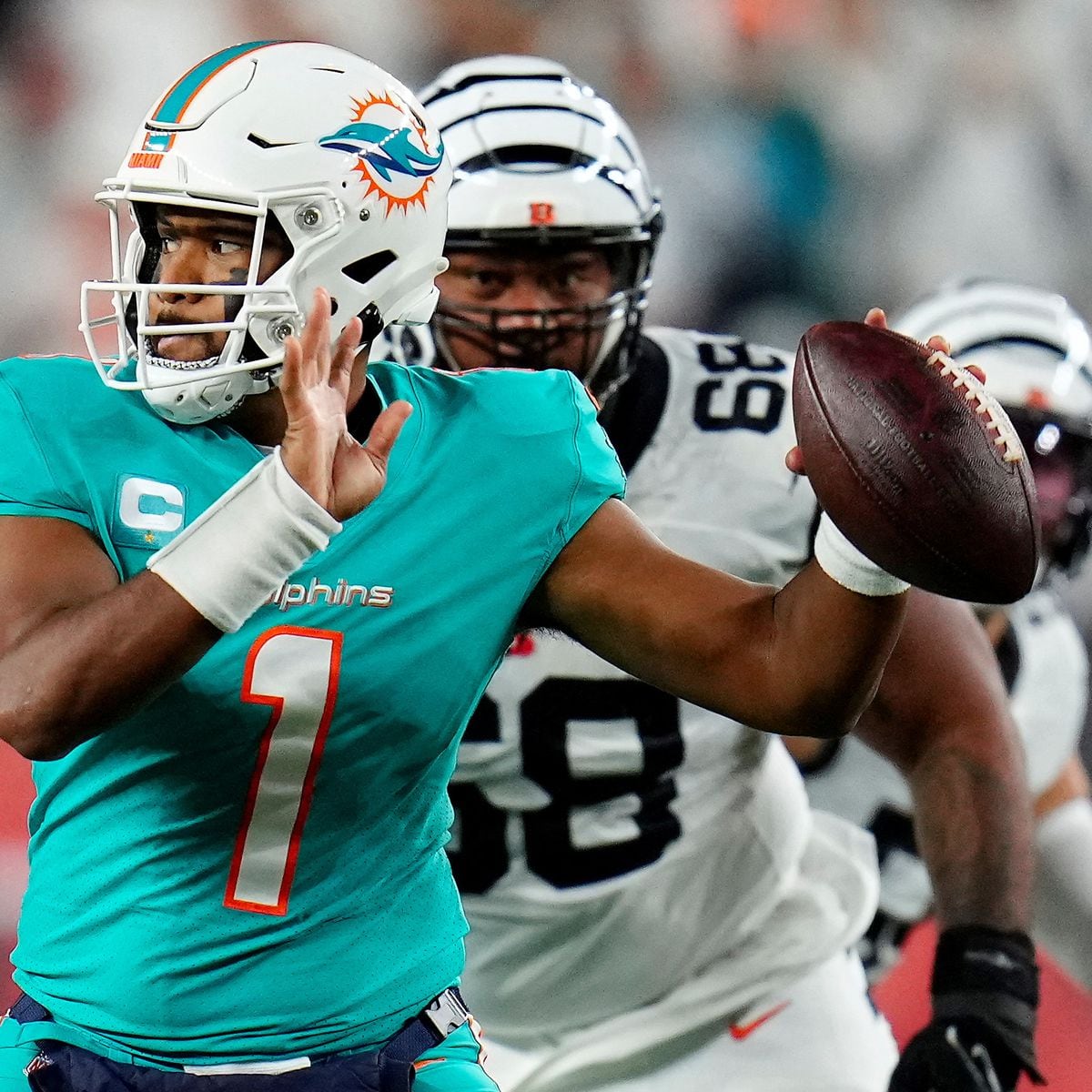 Miami Dolphins QB Tua Tagovailoa taken to hospital after suffering