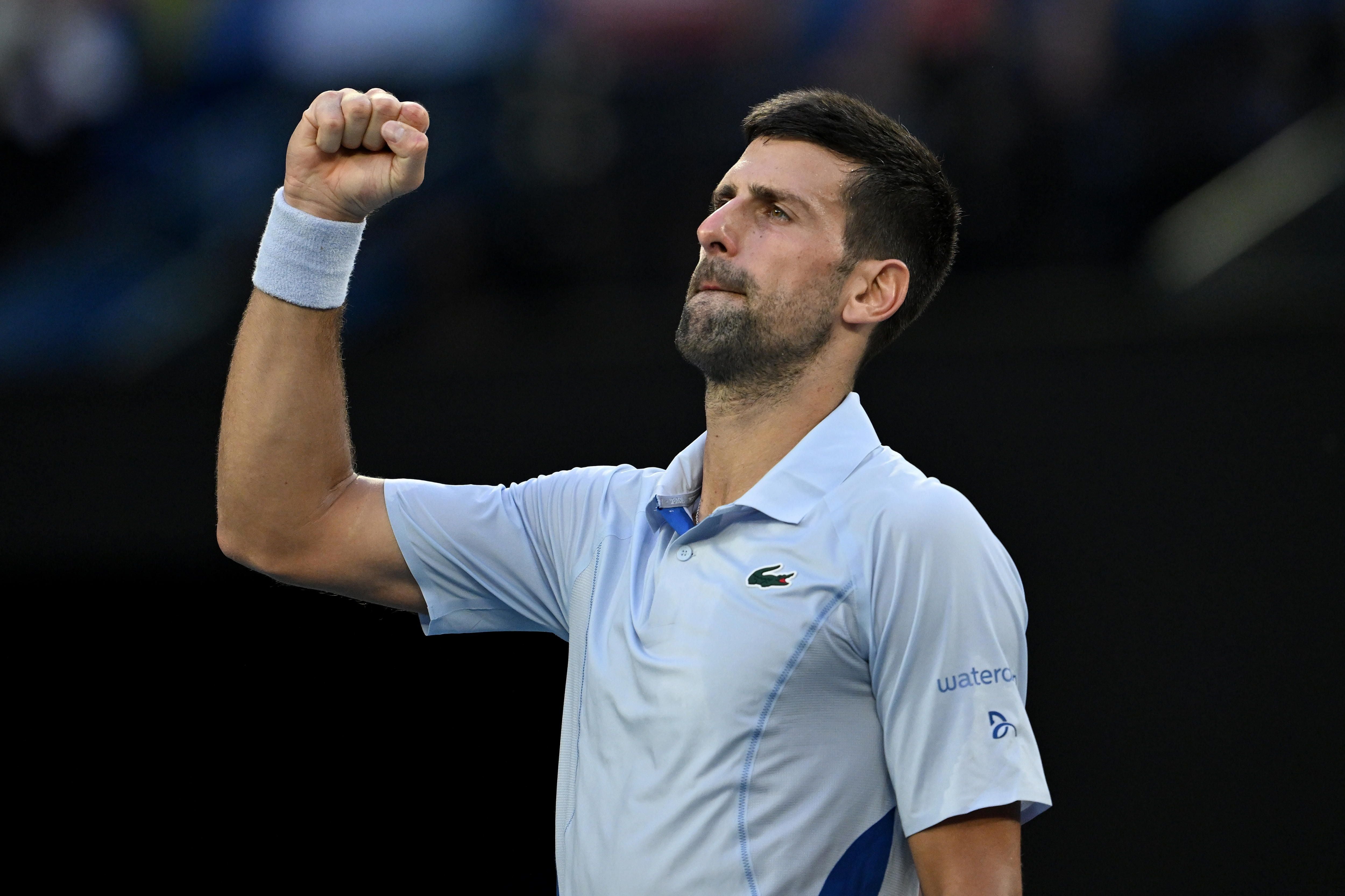 Djokovic encadenda 33 victorias en el Open de Australia