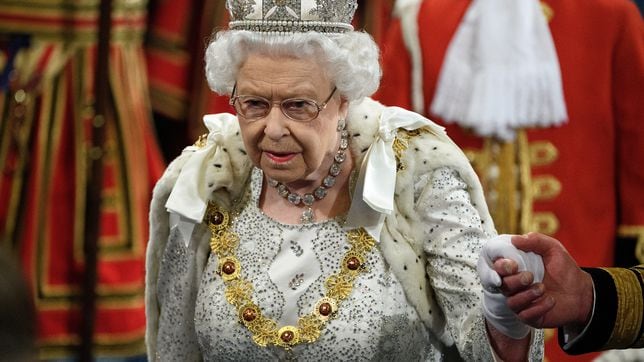 How old is Queen Elizabeth II and how long has she been on the throne of England?