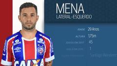 Eugenio Mena firma por el club Bahia, su quinto equipo en Brasil