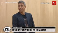 Hernán Crespo, el exfutbolista internacional argentino en el programa de televisión argentino "PH (Podemos hablar)" que emite Telefe