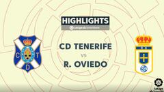 Resumen y goles del CD Tenerife vs. Real Oviedo, jornada 18 de LaLiga SmartBank