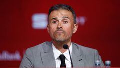 Luis Enrique attends during his presentation as new head coach of football Spain Team at Ciudad del Futbol in Las Rozas, Madrid, Spain on November 27, 2019   27/11/2019 ONLY FOR USE IN SPAIN