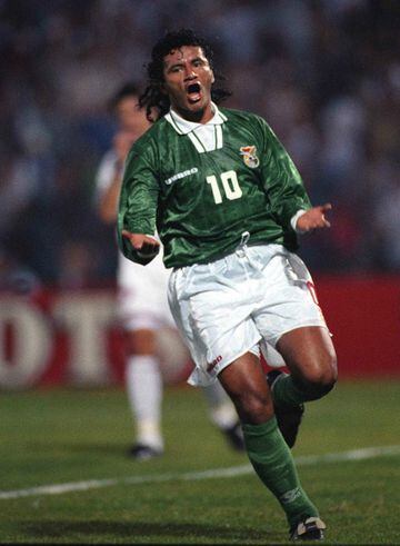Bolivia logró avanzar a la Copa del Mundo de Estados Unidos 94 de la mano de 'El Diablo' y fue subcampeón en la edición de 1997, cuando cayeron con Brasil en la final.