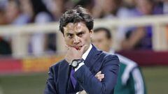 Vincenzo Montella, nuevo entrenador del Mil&aacute;n, durante su etapa como entrenador de la Fiorentina.