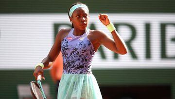 Cori Gauff va tras los pasos de Serena Williams en Roland Garros