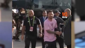 El impresionante guardia de seguridad de Lionel Messi en Miami