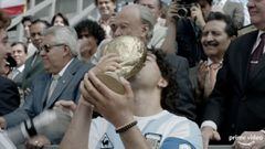 Argentina, Boca y Napoli: el trailer de la próxima serie de Diego Armando Maradona