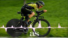 Esteban Chaves segundo en la etapa 17 del Giro con espectro de audio