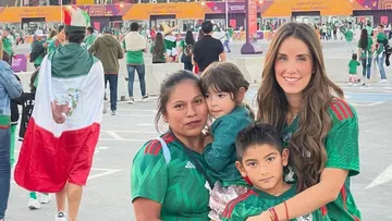 Critican a la esposa de Andrés Guardado por llevar a su niñera al Mundial de Qatar