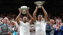 Juan Sebasti&aacute;n Cabal y Robert Farah hacen historia al coronarse campeones de dobles en Wimbledon 2019. 