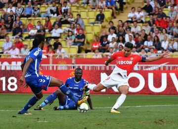 El Tigre fue la gran figura del triunfo del Mónaco 3-0 ante Estrasburgo. Marcó doblete e hizo un pase gol.