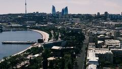 El Gran Premio de Azerbaiyán se disputa en el circuito callejero de Bakú. Tiene una longitud de 6,003 km en 20 curvas.