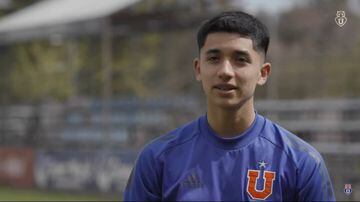 Es volante, tiene 18 años y juega en Universidad de Chile. Es figura en el CDA desde las categorías anteriores. Pronto se podría sumar al primer equipo.