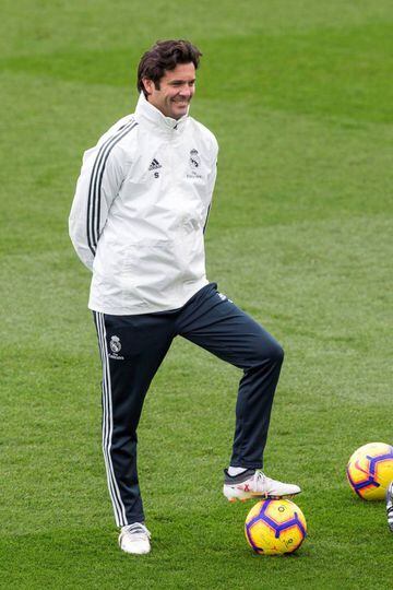 New regime | Real Madrid's Santiago Solari.