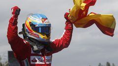 Fernando Alonso, GP de España de F1 de 2013.