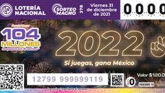 Sorteo Magno de Año Nuevo 2022: cuándo es y dónde comprar lotería online