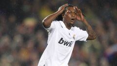 Royston Drenthe with Real Madrid.