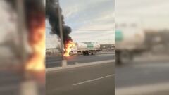 Se incendia pipa de Pemex en Tijuana: Qué paso, heridos y últimas noticias