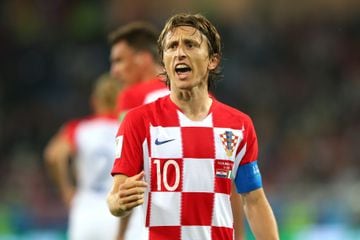 Modric was named player of the tournament in 2018.