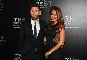 Messi y Antonella Roccuzzo.