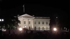Algo que no ocurría desde 1889: La Casa Blanca apaga sus luces debido al caos en sus alrededores