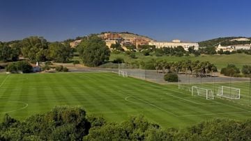 Campos de fútbol del hotel Barceló Montecastillo Golf.