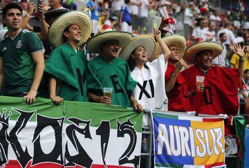 Así vive la afición el México vs Alemania dentro del estadio