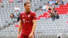 Leon Goretzka, jugador del Bayern de M&uacute;nich, durante un partido.