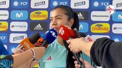 La deportista colombiana hablo en rueda de prensa sobre el año que paso y los retos que vienen.
