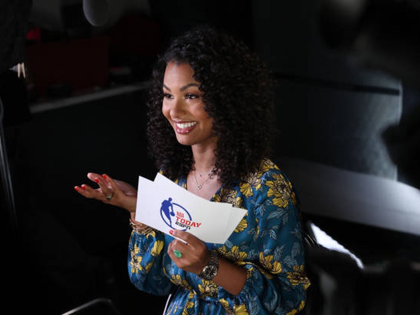 ESPN reporter Malika Andrews is first woman to host NBA Draft