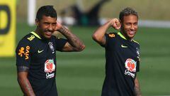 Neymar preocupa tras lesionarse en práctica de Brasil