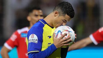 La insólita petición de Cristiano al árbitro tras sus cuatro goles con Al Nassr