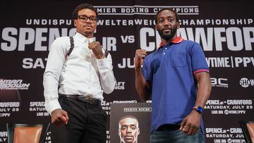 Errol Spence Jr vs Terence Crawford final press conference gets