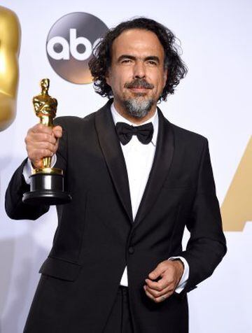 González Iñárritu, el orgulloso triunfador.