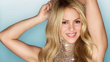 Shakira en una imagen promocional de su fragancia.