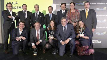 Los premiados de la Fundación de España Activa.