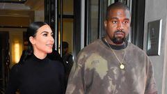 Kim Kardashian y Kanye West dejando el Mark Hotel en New York City. Mayo 7, 2019.