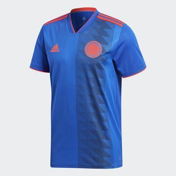 The new Colombia away top.
