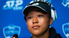 Naomi Osaka of Japan talks to the media ahead of the 2021 Western &amp; Southern Open WTA 1000 tennis tournament AFP7  16/08/2021 ONLY FOR USE IN SPAIN