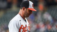 MLB banned the Baltimore Orioles' Matt Harvey as a result of his testimony in the trial of Eric Kay who had a role in Angels pitcher Tyler Skaggs' death.