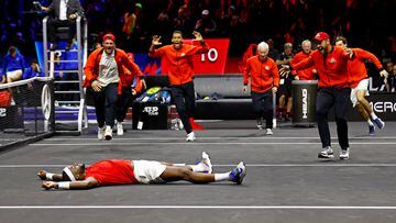 Chasco para Federer: Tiafoe le da el título al Equipo Mundo