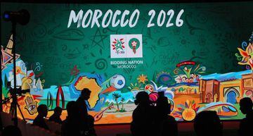 Morocco 2026 logo (Casablanca, Morocco.)